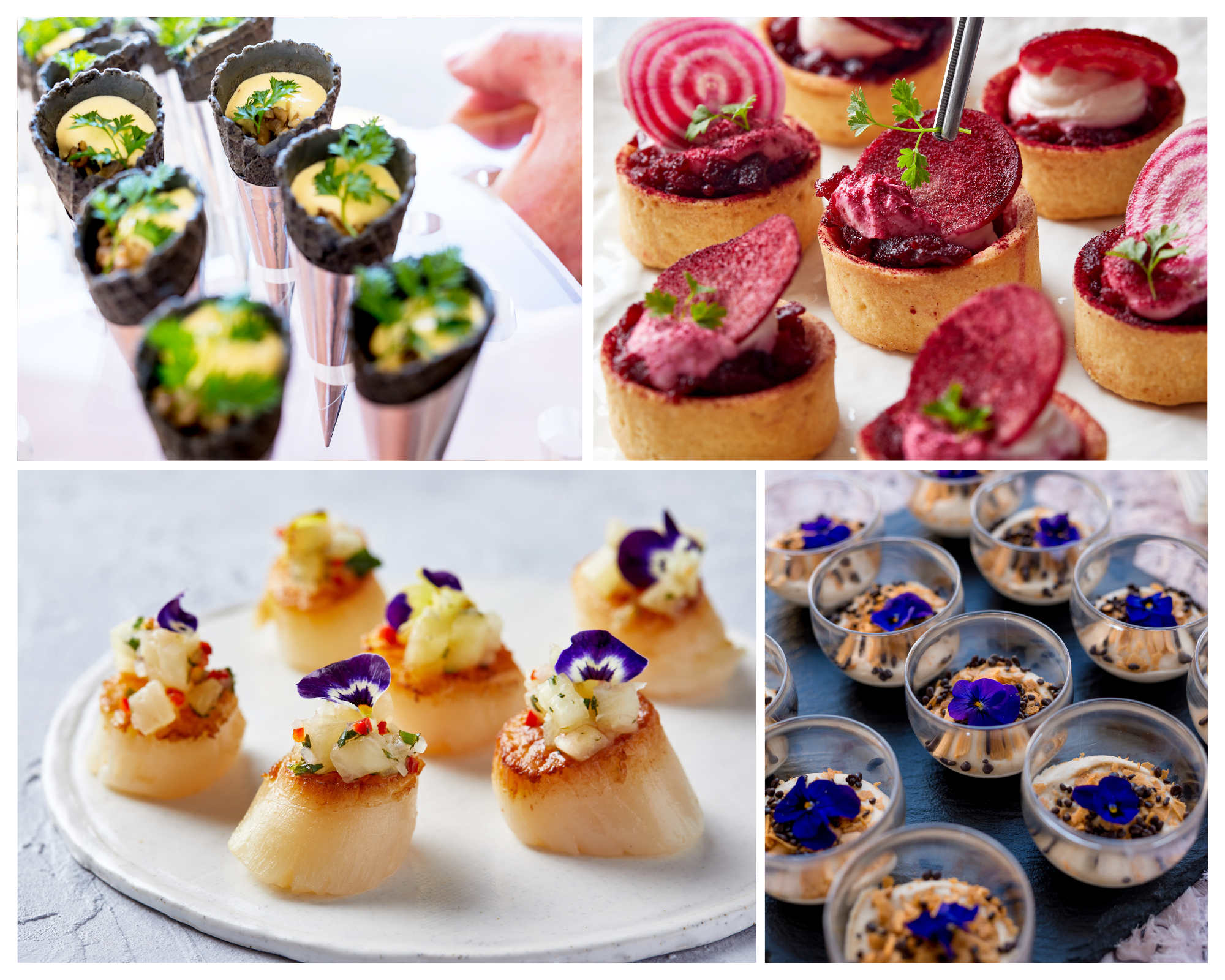 Discover HostCo's Fresh Christmas Menu for Holiday Parties, Sit-Down Dinners, Buffets, Canapés, Grazing Tables, Food Platters, and Office Deliveries