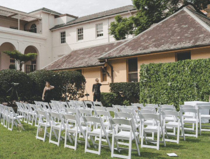 Cottage Lawns Ceremony