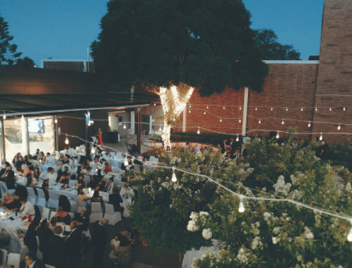 Courtyard Evening Long Table