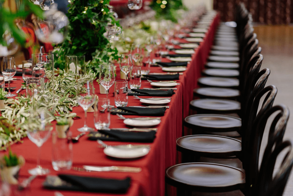 Justin and Sal Reception Table