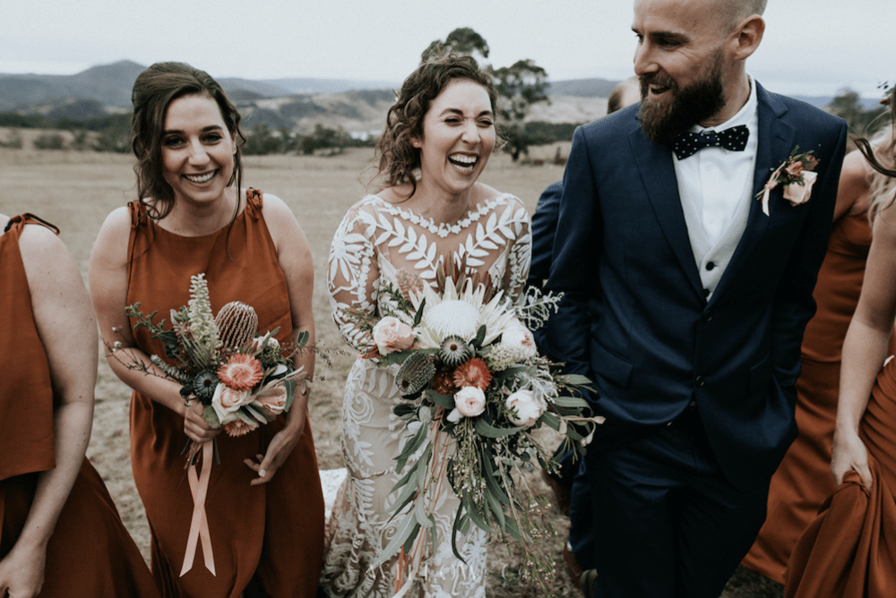 LimeTreeBower Rural Wedding Party