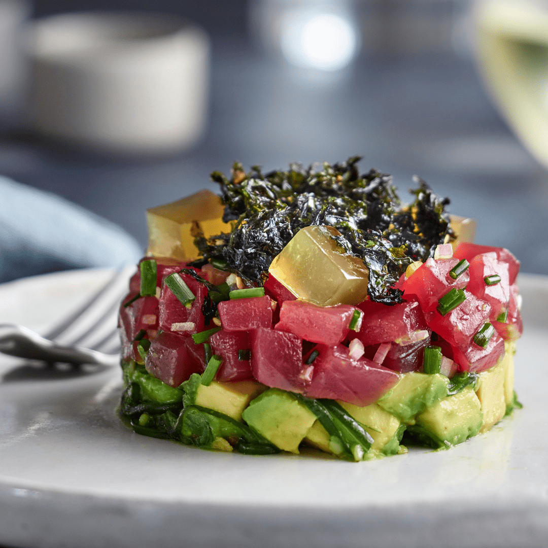 Tuna Tartare Close Up Photo