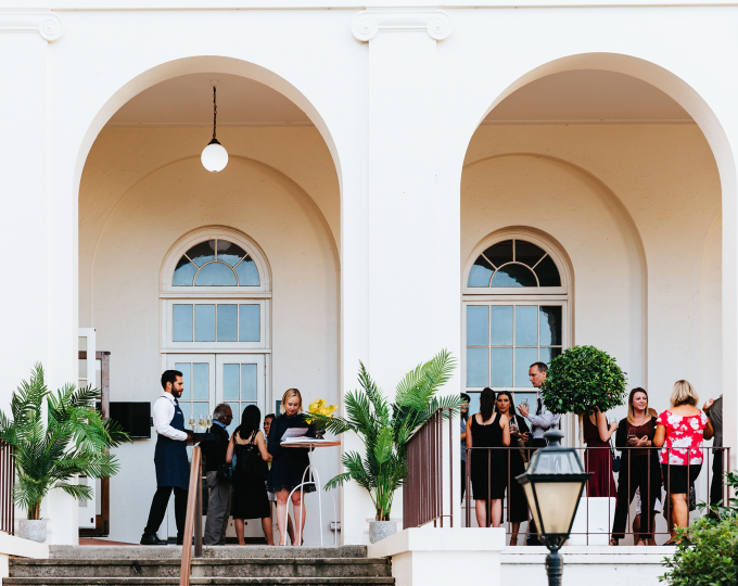 Colonnade & Terrace